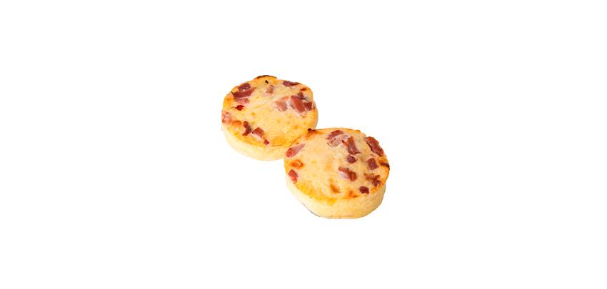 Egg White, Ham, and Gruyère Egg Bites