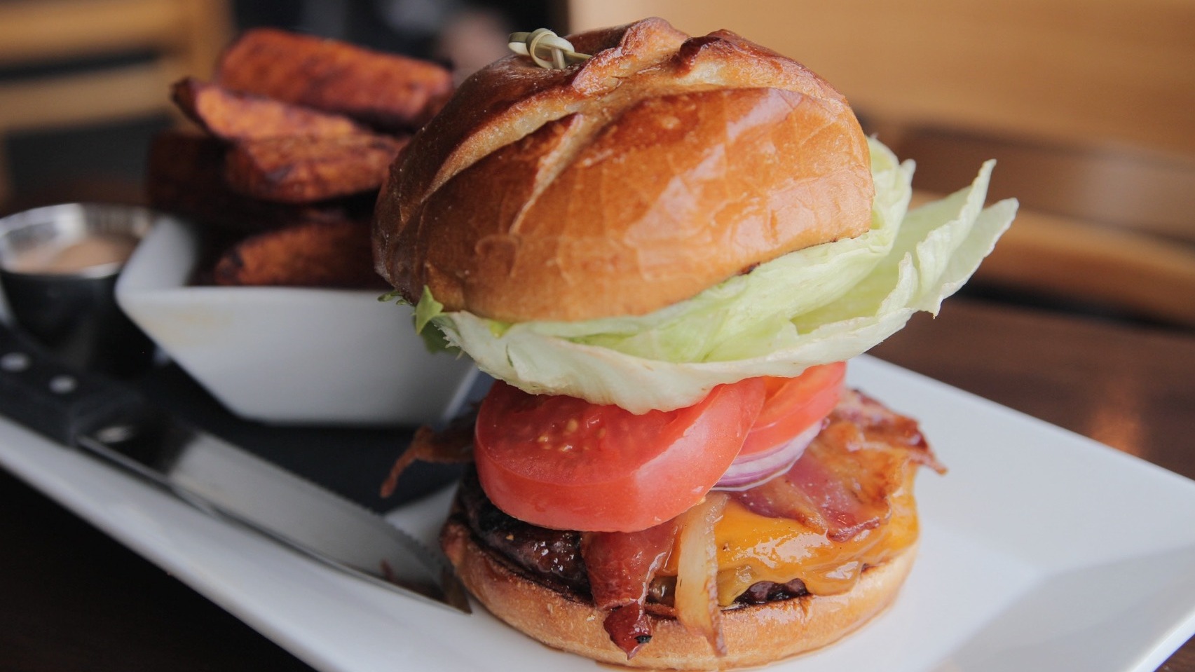 BBQ Bacon Buffalo Burger