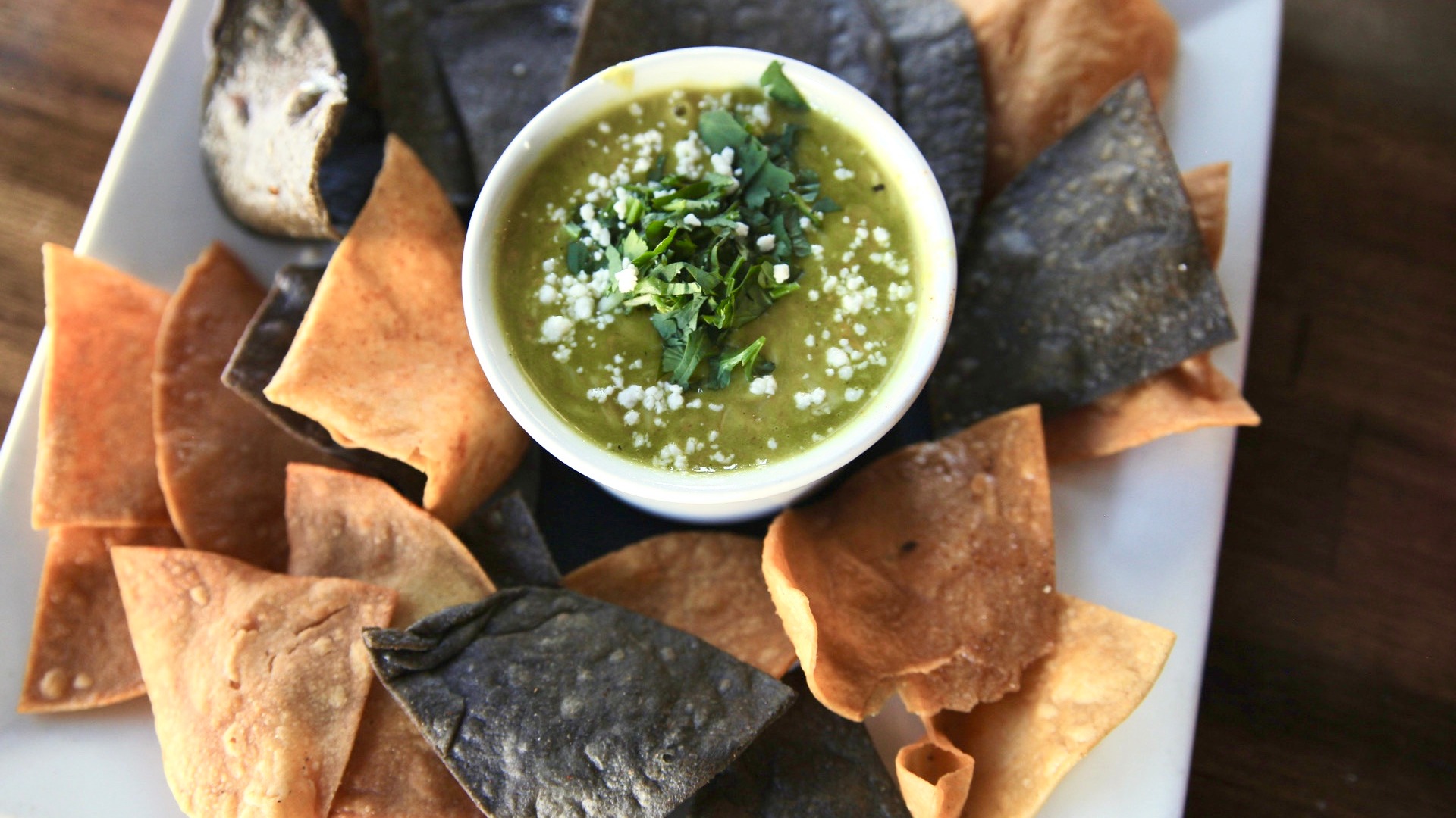 Green Chili Goat Cheese Queso