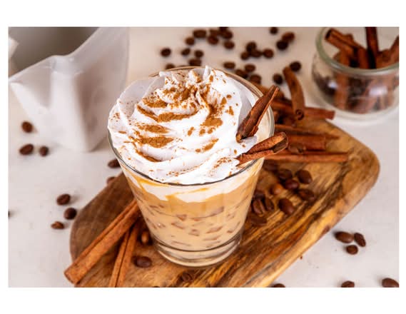 ICED HOLIDAY MAPLE SPICE LATTE