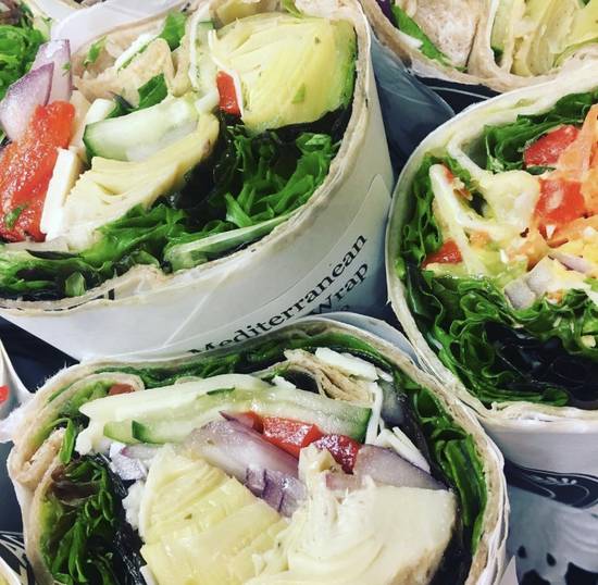 Mediterranean Wrap - Vegetarian