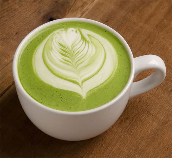 'THE GRINCH' Peppermint Hot Matcha Latte