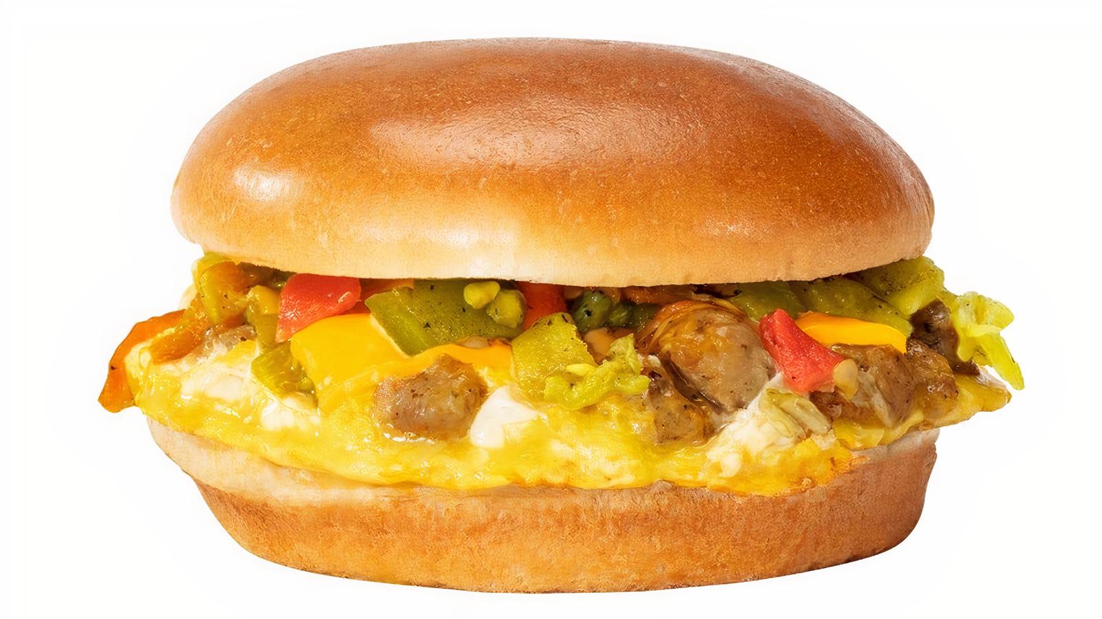 Breakfast Sandwich With Meat