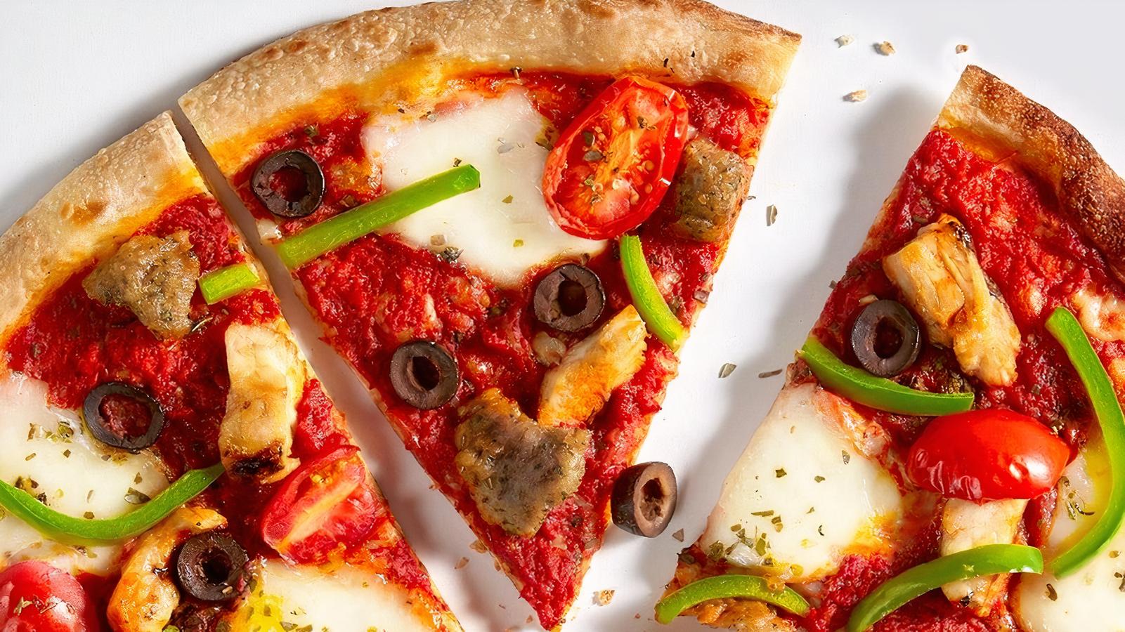 Build Your Own Half 11-inch Pizza + choice of side