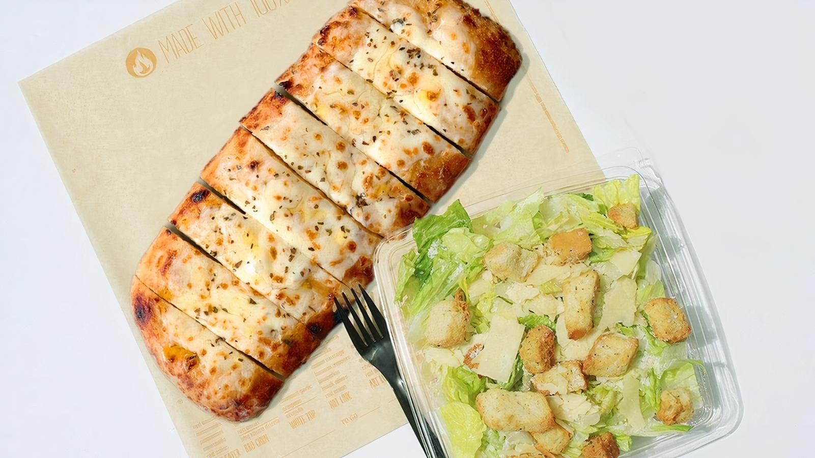 Cheesy Bread + choice of side