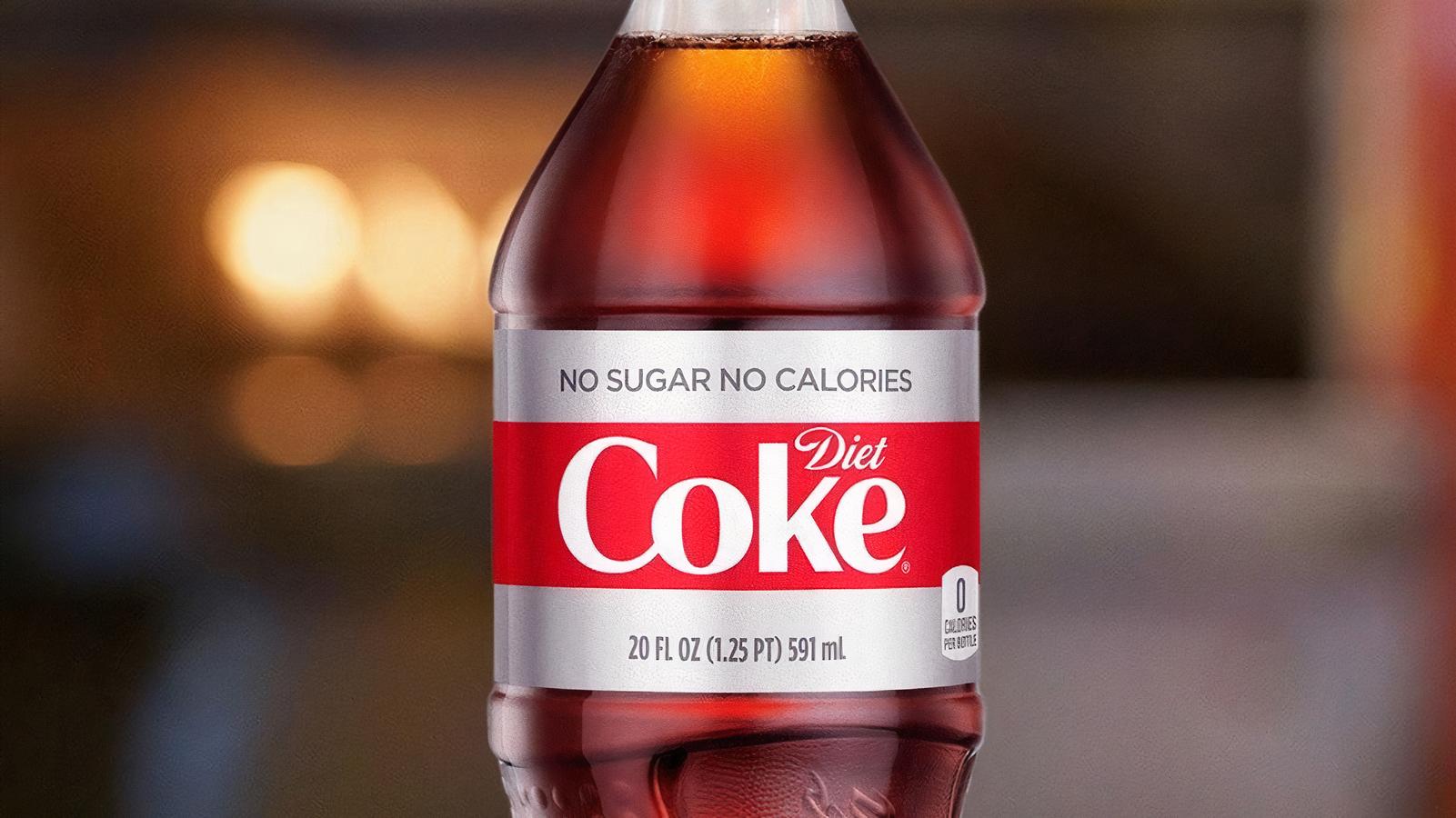 Diet Coke Bottle 591mL (RAILS)