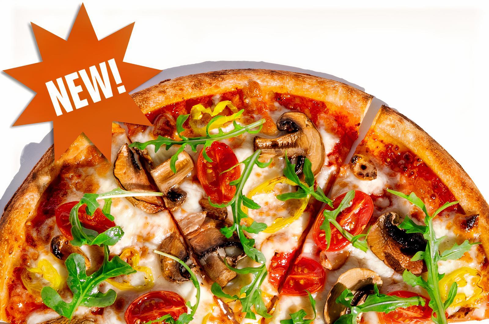 Herbivore Half 11-inch Pizza + choice of side