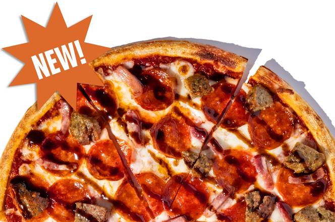 Carnivore Half 11-inch Pizza + choice of side