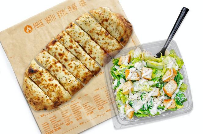 Cheesy Bread + choice of side