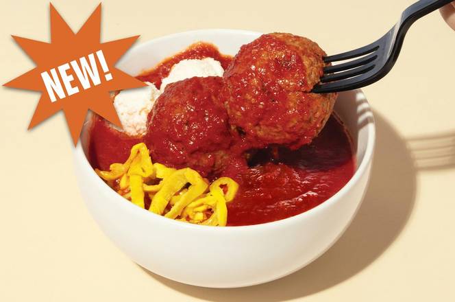 Side of Meatballs + choice of Side
