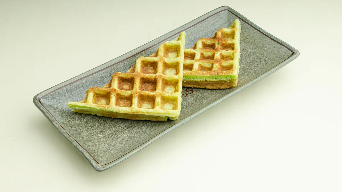 Pandan Waffel