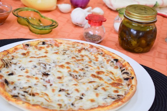 Pizza Prosciutto e Funghi - 430g