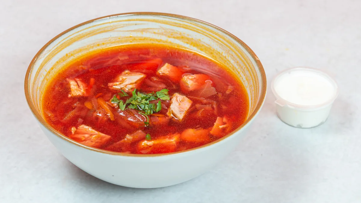 Borš sa kiselom pavlakom
