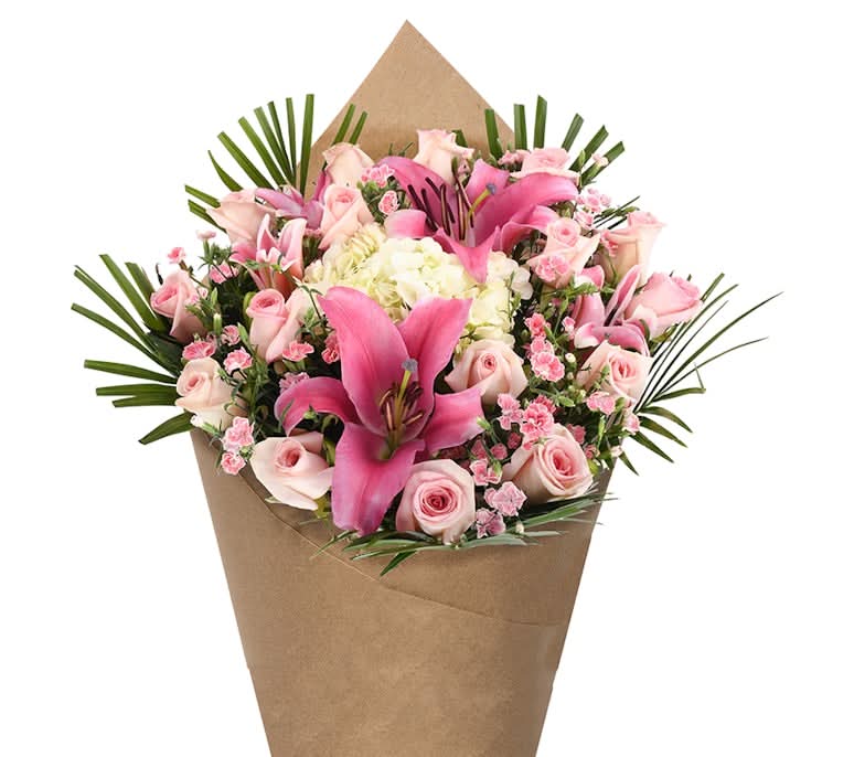 Bloom Haus Lovely Rose Bouquet - Pink
