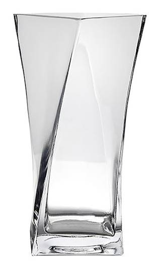 Bloom Haus Tall Square Twisted Vase
