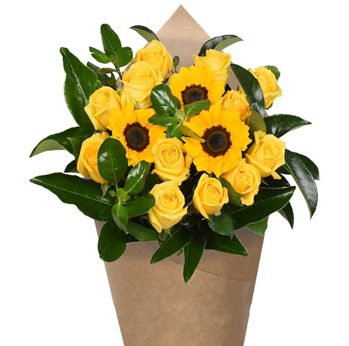 Bloom Haus Beautiful Rose Bouquet - Yellow