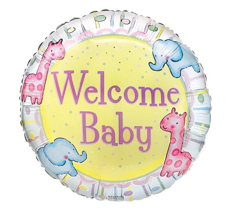 17'' Welcome Baby Balloon