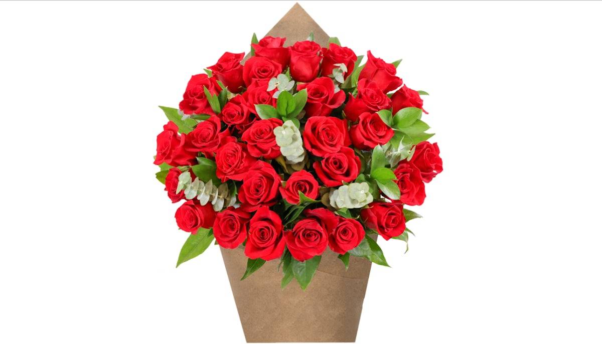 Bloom Haus Exquisite Rose Bouquet - Red