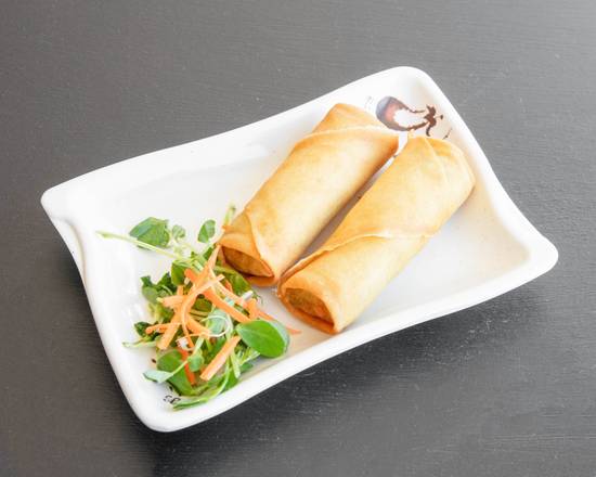 Vegetable Spring Rolls ( one order 6 pcs)