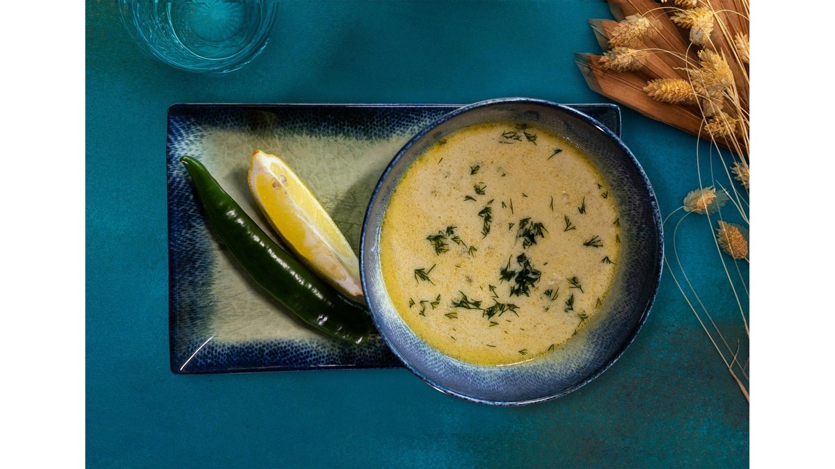 Ciorbă de pui a la grec