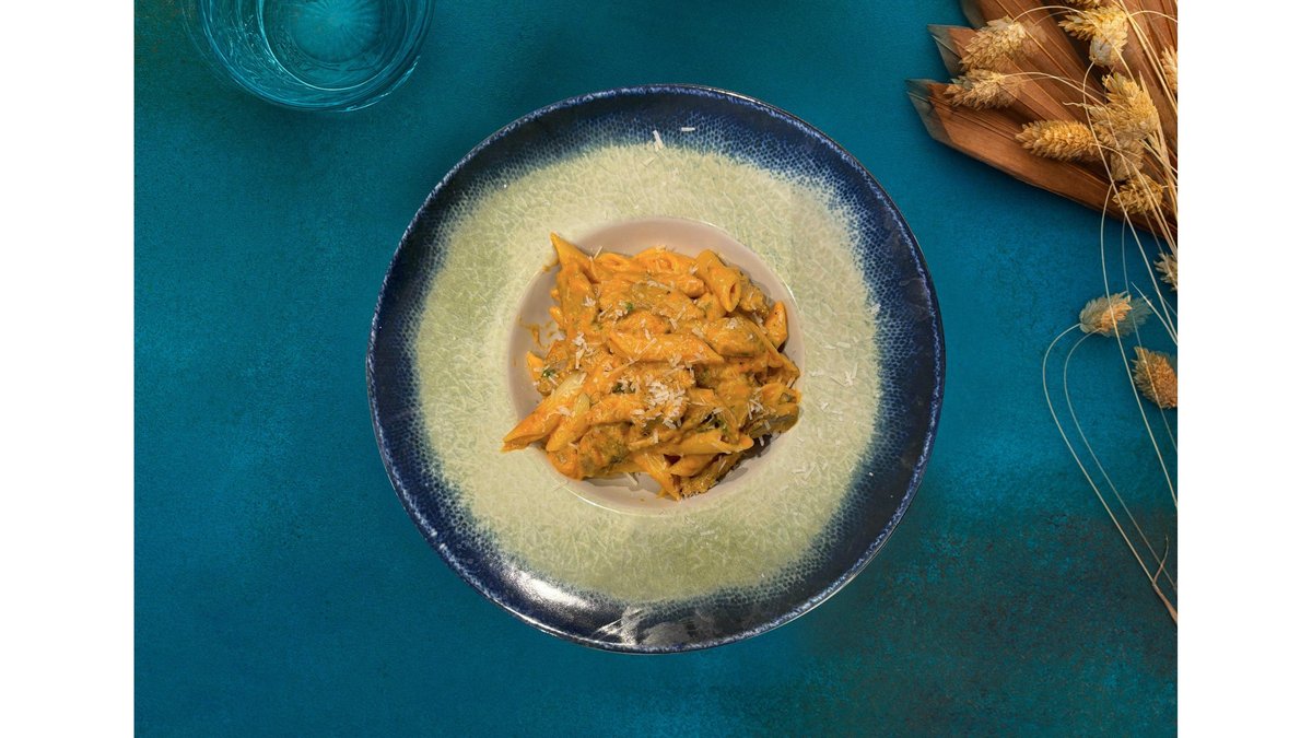 Penne Vitello e Funghi