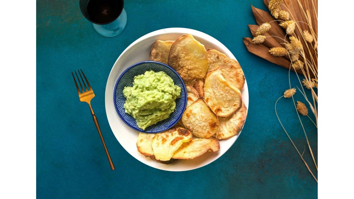 Tortilla Chips cu Guacamole