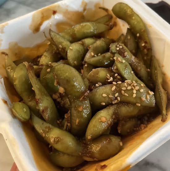 Garlic Edamame