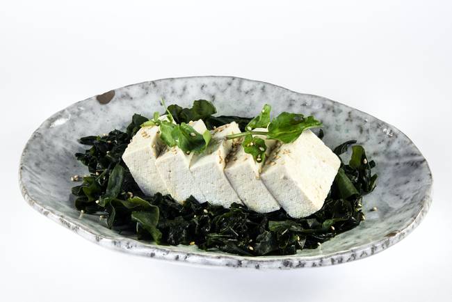 Tofu and Seaweed Salad