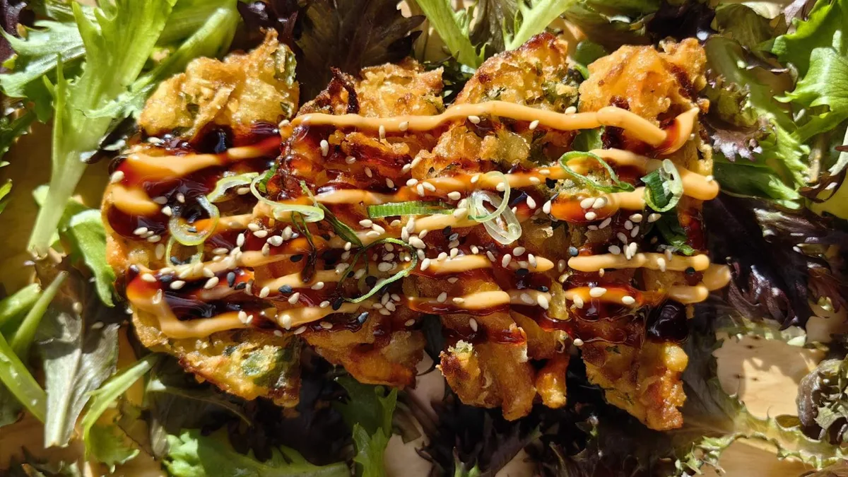 12. Vegetable kakiage (4 stk.)
