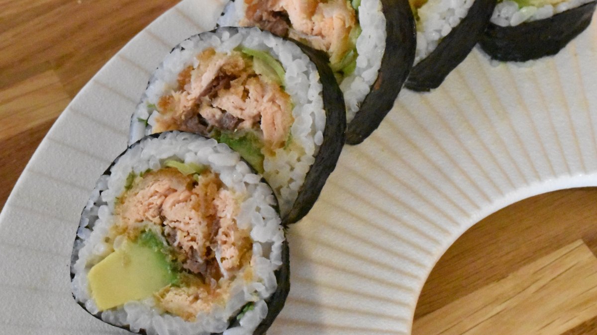 156. Futomaki Crispy laks