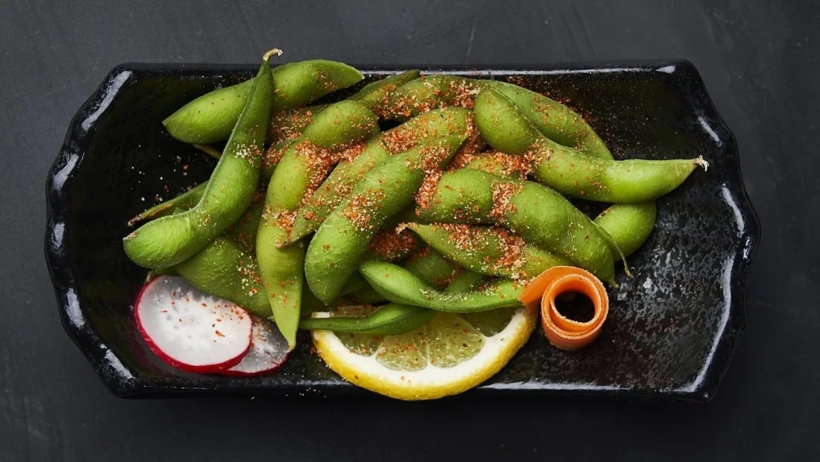 3. Edamame spicy