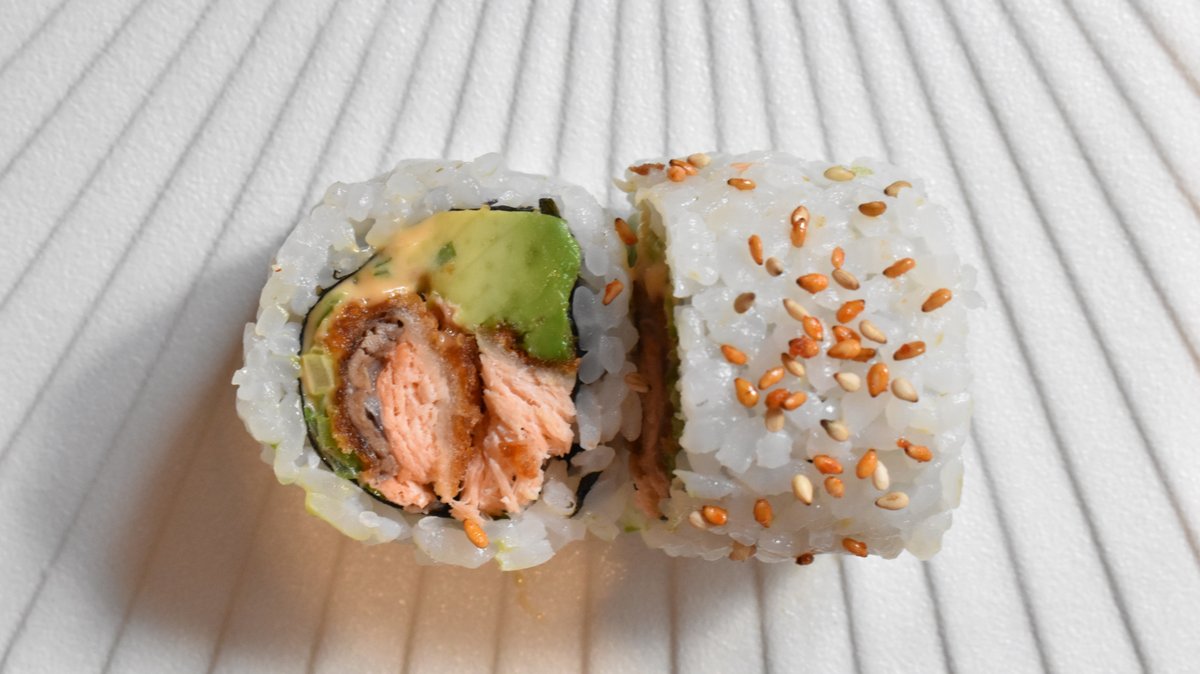 89. Uramaki Crispy laks