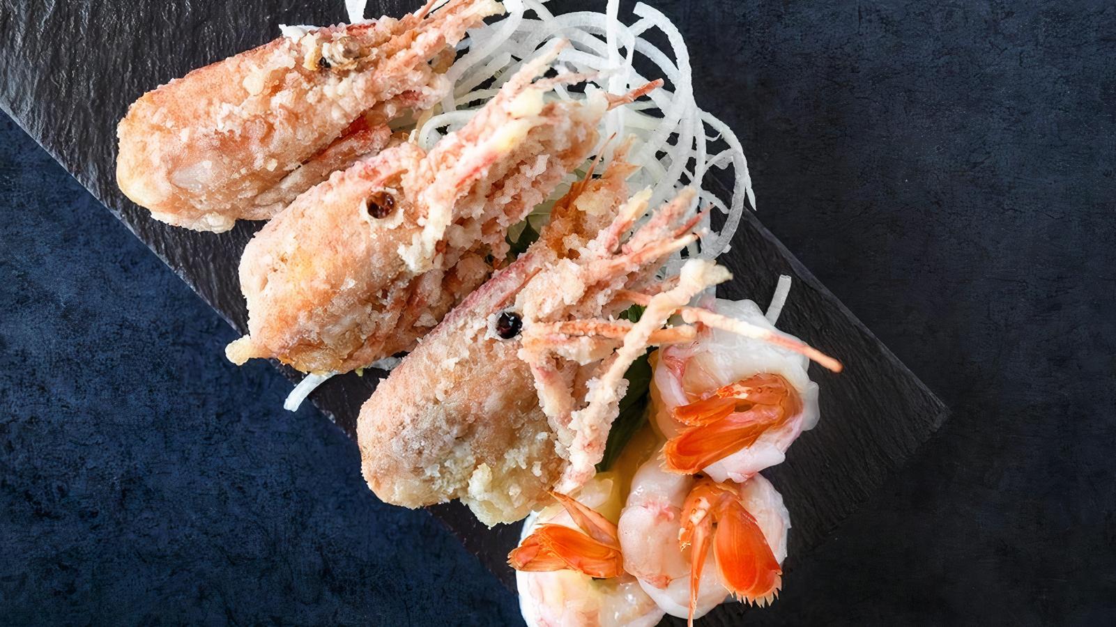 *AMA EBI SASHIMI