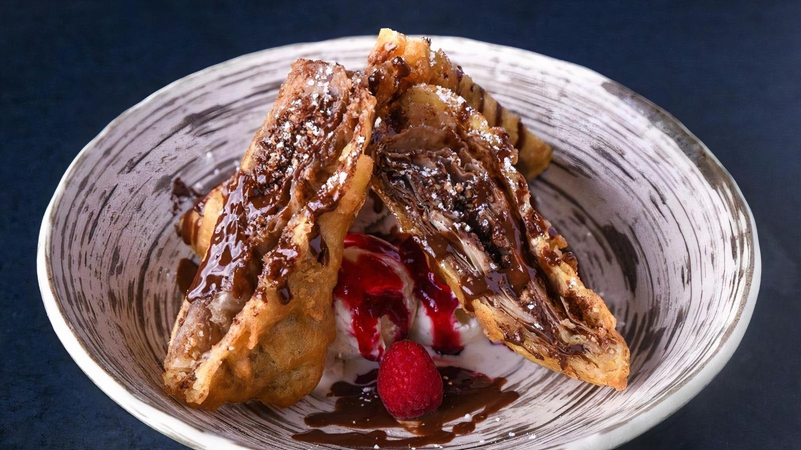 CHOCOLATE SPRING ROLLS