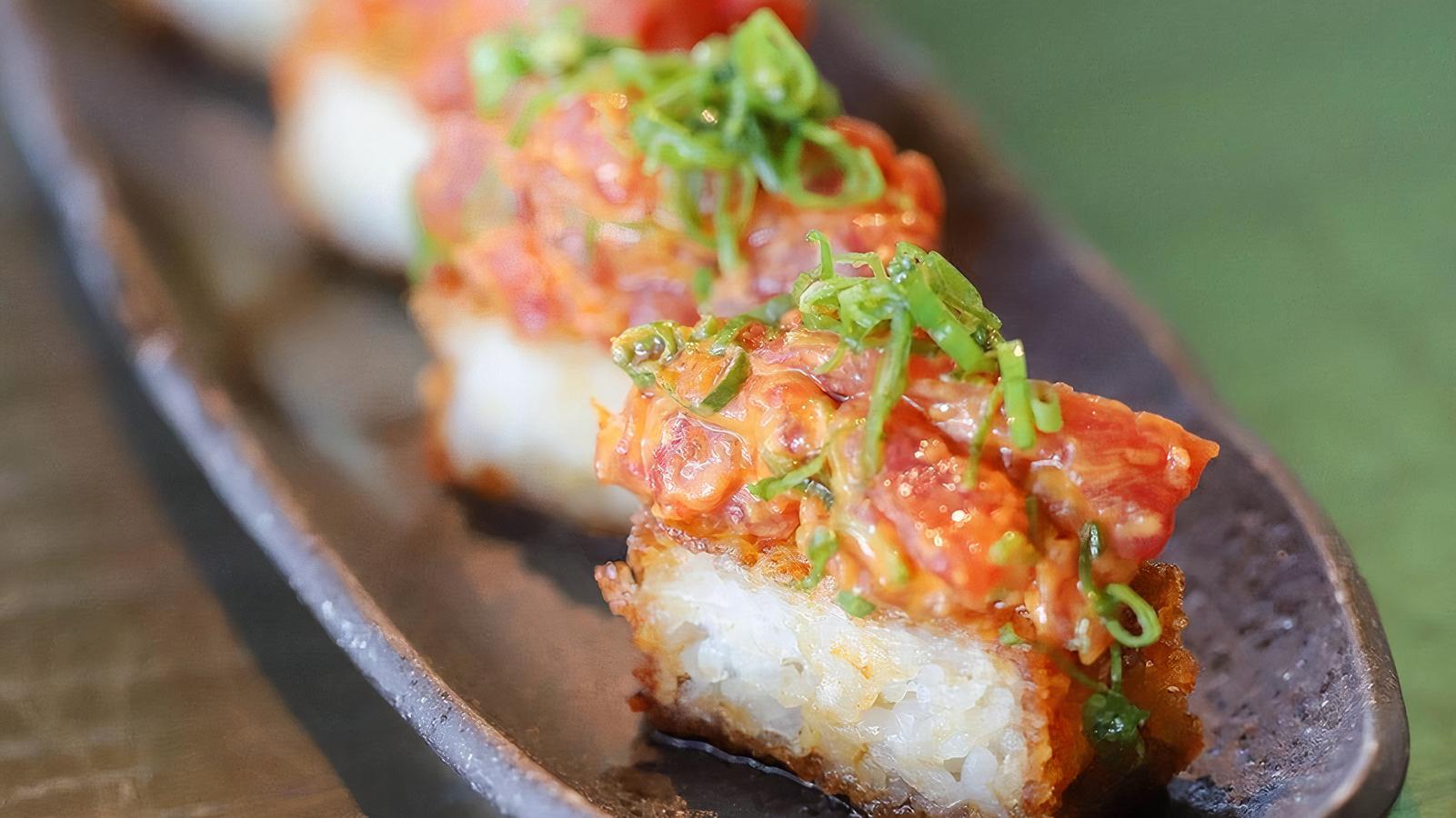 *CRISPY RICE CAKE