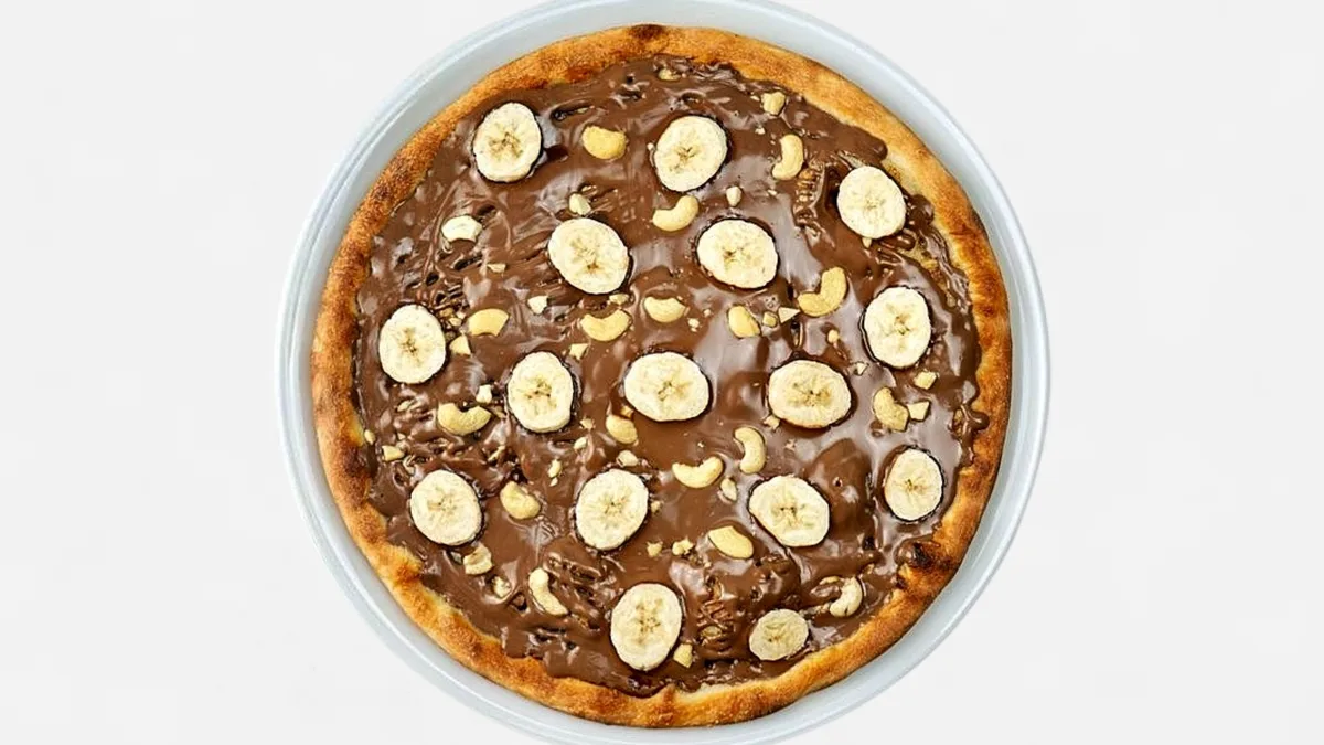 Desert făcut în casă  Banana`s Chocolate Pie