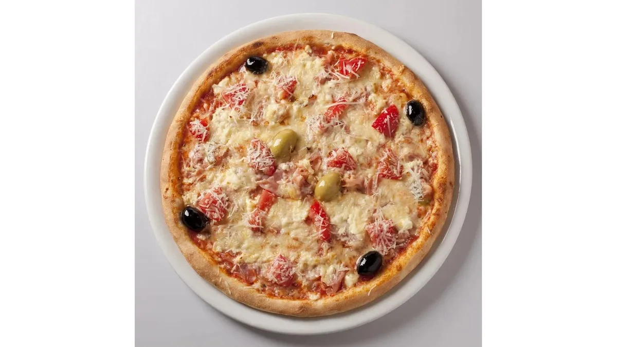 Pizza Prosciutto quattro formaggi