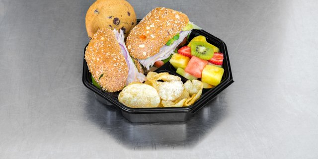 Sandwich and Chips Box Lunch