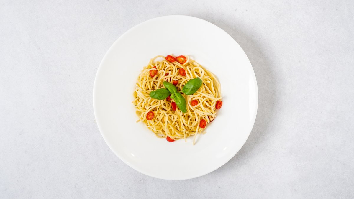 Spaghetti Aglio Olio e Peperoncino🌶️