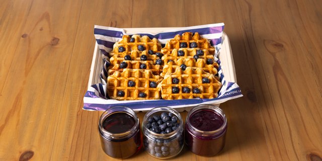 Blueberry Waffles