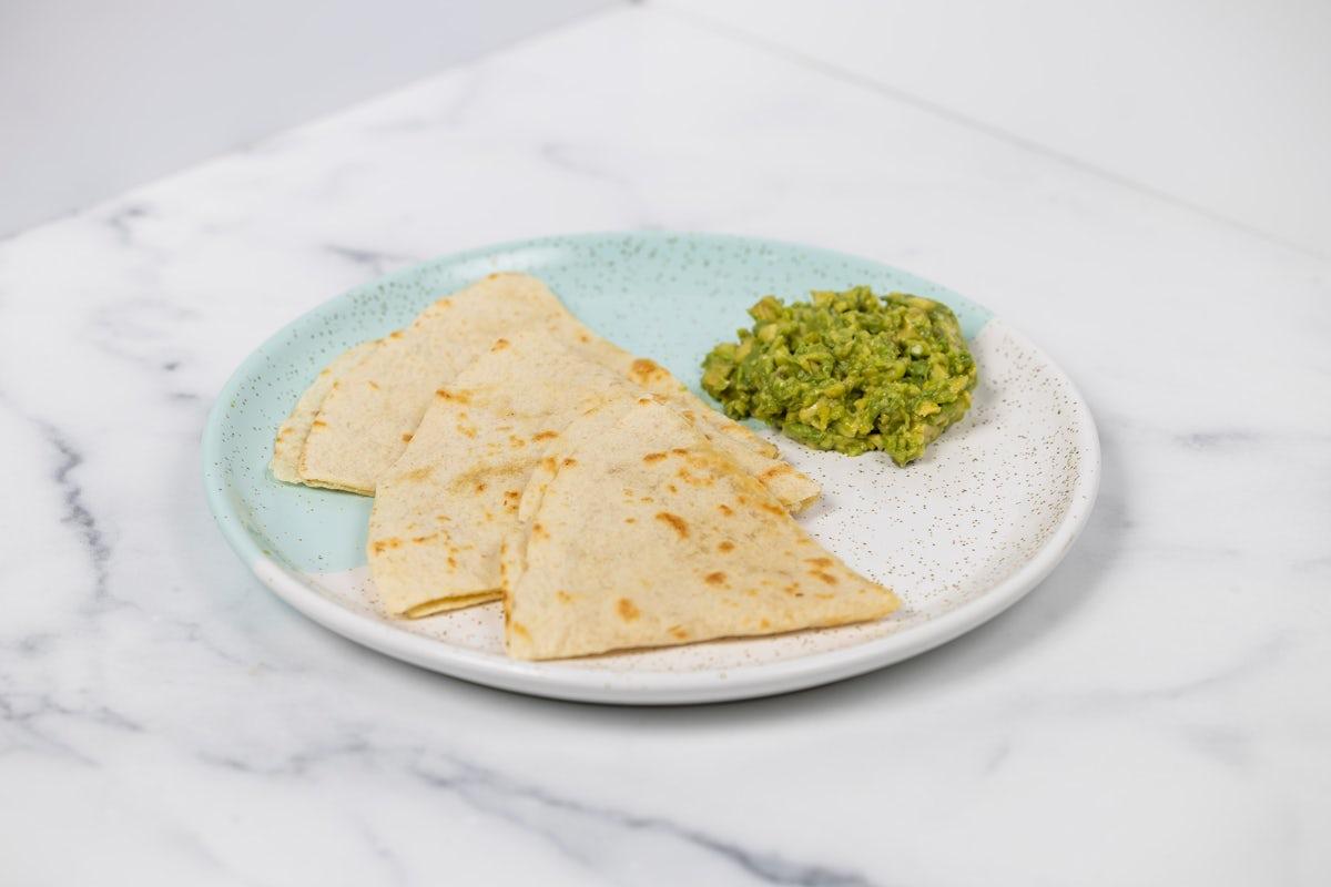 Cheese Quesadilla w. Avo Smash