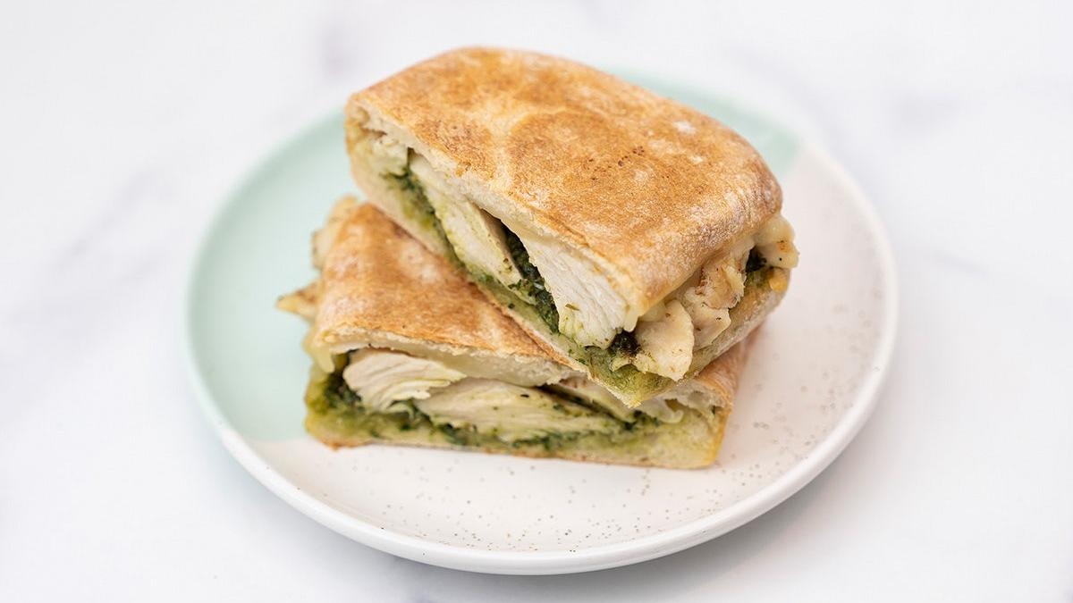 Chicken Pesto Toastie