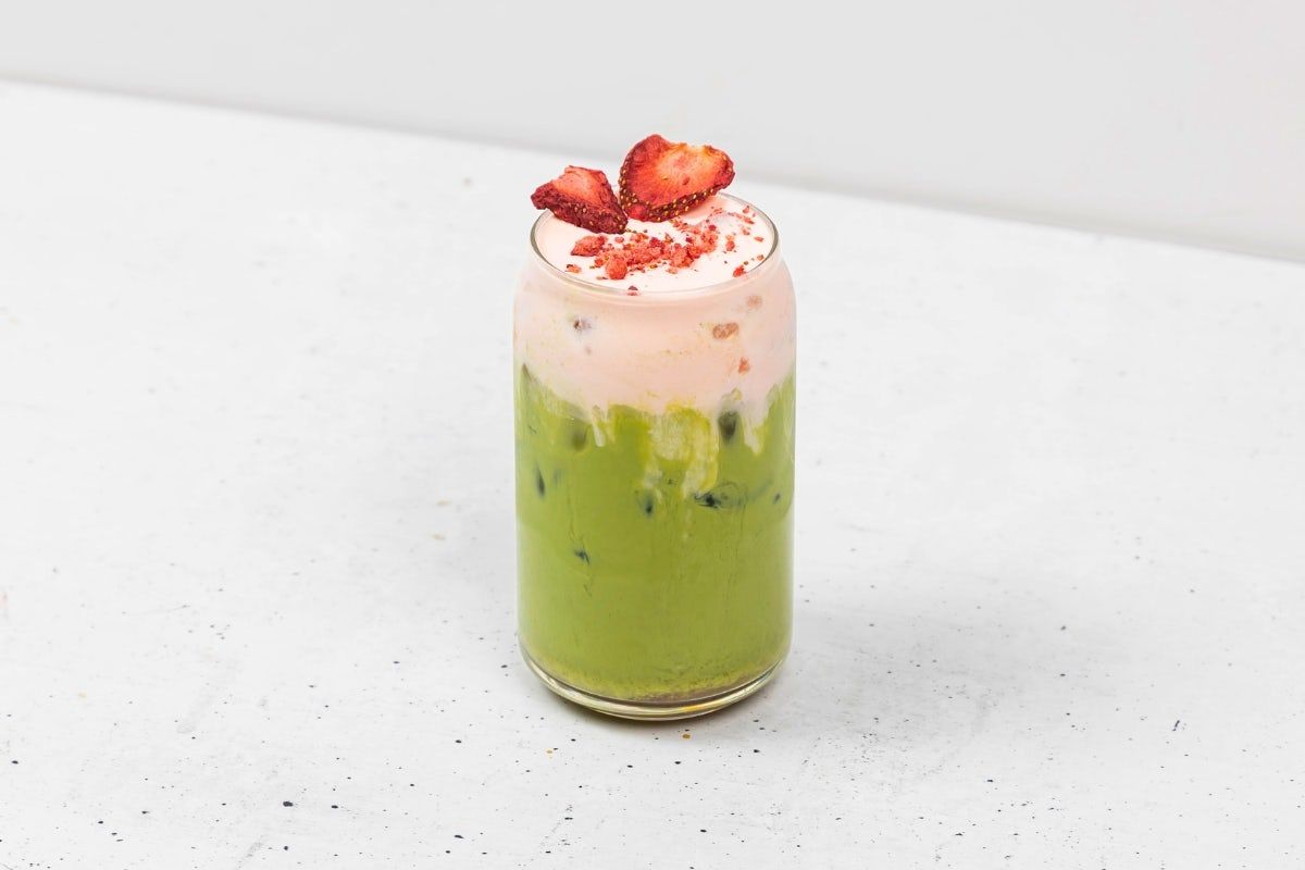 Strawberry Cheesecake Matcha