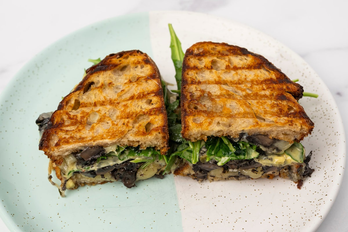 Truffle Mushroom Grilled Cheese