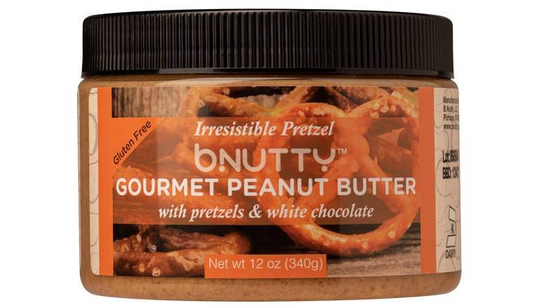 BNutty Irresistible Pretzel Peanut Butter (12 0z Jar)