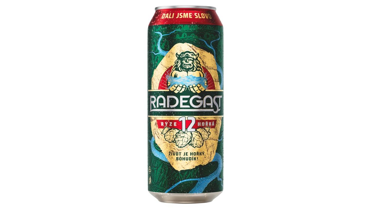 Radegast 12 - ležák světlý 0,5 l