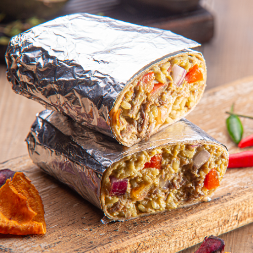 Burrito de Carne com Chips
