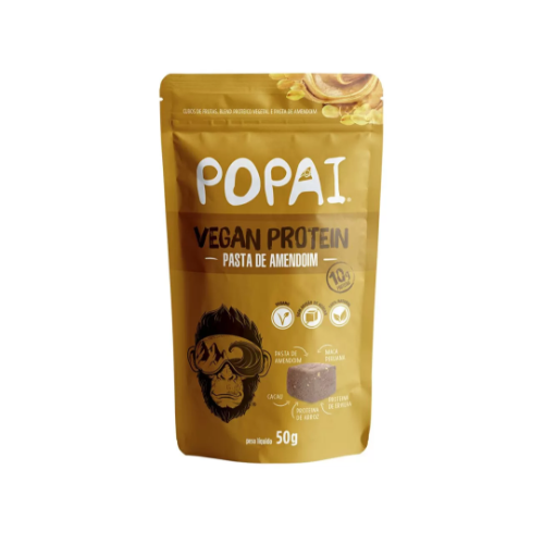 Cubos Proteicos Popai Pasta de Amendoim