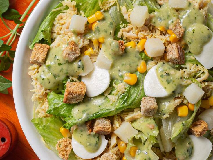 Salada Delícia ao Pesto