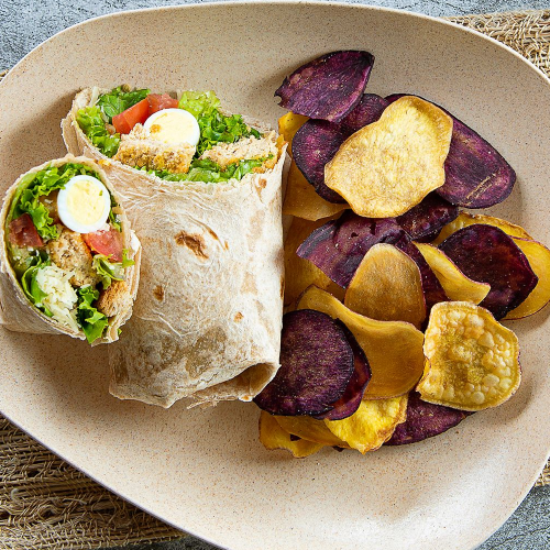 Wrap Frango Picante (Fresco) (Vegetarian
